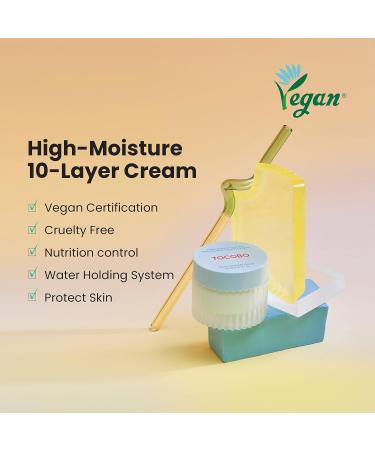 TOCOBO Multi Ceramide Cream 1.7 Fl oz - Moisture Cream & Korean Skincare for Sensitive Skin | Natural Ingredients Cruelty-Free & Vegan - Buy Online on GoSupps.com