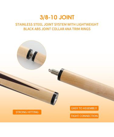 Pool Cue Stick Set - 2 or 4 Pack with Different Weights/Sizes | 20oz 58 Billiards Cue - Buy Online on GoSupps.com