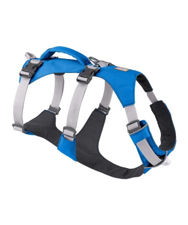 Luffwear flagline dog harness with handle light adjustable walking dishes 3 linen fortification points reinforced belt strap and strong V-ring made of metal blue dusk (medium 69-81cm) medium blue dusk - Buy Online on GoSupps.com