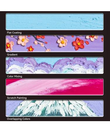 Paul Rubens Oil Pastels - 50 Vibrant Colors | Soft & Creamy Artist Pastels for Painting & Drawing | Ideal for Artists, Beginners, Students & Kids - Buy Online on GoSupps.com