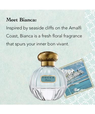 Tocca Eau de Parfum Bianca: Fresh Floral Rose Lemon Green Tea Hand-Finished Bottle (50 ml) 1.75 Fl Oz (Pack of 1) - Buy Online on GoSupps.com