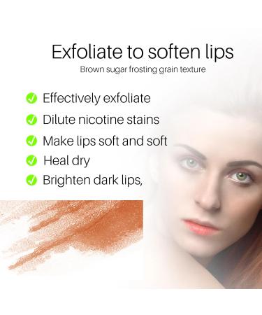 Cayes 2PCS Handmade Plant lip balm Pink Lips Serum Brighten Dark Lips Bleaching Essence Lip Balm Repair Fine Lines Brighten Moisture Exfoliator Lip Care (Orange) - Buy Online on GoSupps.com