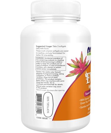 NOW Foods Eve Women's Multivitamin - Cranberry - 90 Softgels - Buy Online on GoSupps.com