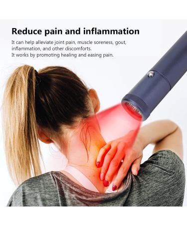 Canker Sore Treatment Device with Detachable Red & Blue Tips - Ideal for Lip, Nose, Ears & Muscle Sores - Buy Online on GoSupps.com
