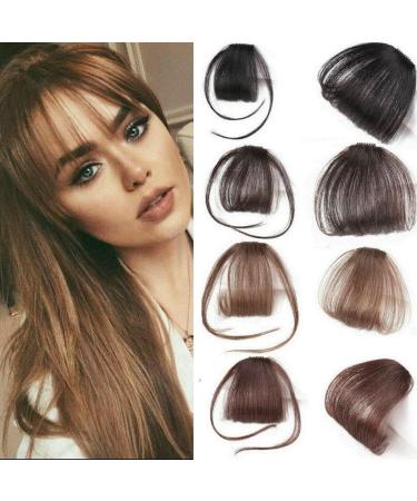 Glamza Clip In Fringe 'Big Bang' Front Hairpiece for Women - Black (Without Sideburns) - Buy Online on GoSupps.com