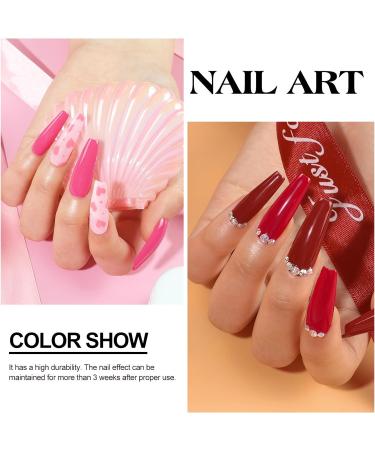 Dipping Powder 12 Colors Kit for DIY Nail Art No Need for Lighting Simple Operation Long Lasting for Beginner Nail Salon Home color10 - Buy Online on GoSupps.com