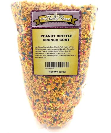 Peanut Brittle Crunch Coat Ice Cream Topping (2 lb. Resealable Zip Lock Stand Up Bag) - Buy Online on GoSupps.com