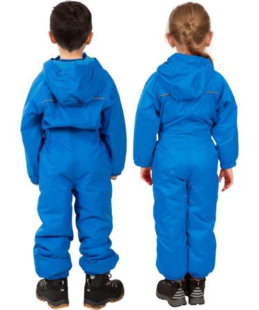 Trespass Kids' Waterproof Rain Suit - Cobalt Blue (6-12 Months) - Buy Online on GoSupps.com