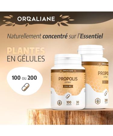 Propolis 250 mg - 200 capsules - Buy Online on GoSupps.com