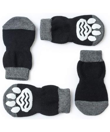 Pet Heroic Indoor Anti-Slip Socks for Dogs & Cats - 8 Sizes S-5XL - Silicone Gel Paw Protection & Traction - Buy Online on GoSupps.com