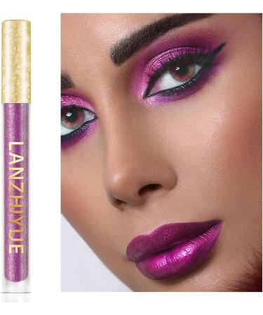 Liquid Glitter Eyeshadow Mermaid Eyes Glitter Gel | Waterproof Liquid Glitter Eye Shadow Sticks Quick-Drying Liquid Lipsticks Sparkling Golden Eyeshadow Eyeliner Eyelid Liquid Highlight 11# - Buy Online on GoSupps.com