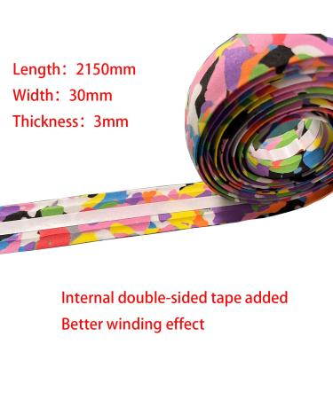 MIKAIXIN Super Soft EVA Foam Handlebar Tape for Road Bike | Anti-Slip, Shock Absorbing, Comfortable Grips | Colorful Blue | Includes Bar Plugs - Buy Online on GoSupps.com