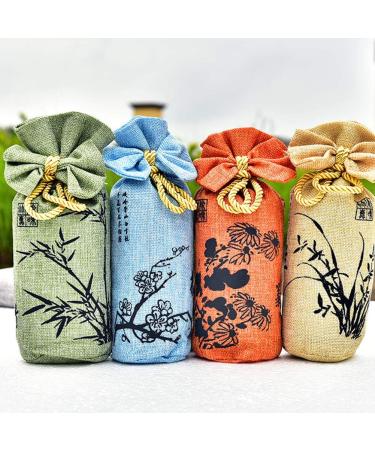 Buy Auto Bamboo Charcoal Bag - Pflaum Orchid Bamboo & Chrysanthemums | Active Carbon Deodorizer with Formaldehyde Removal - One Size Orange - Buy Online on GoSupps.com
