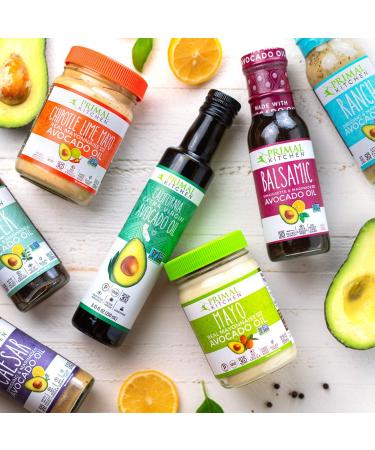 Primal Kitchen Avocado Oil 16.9 fl oz - Premium, Unrefined, Healthy Cooking Oil - Buy Online on GoSupps.com