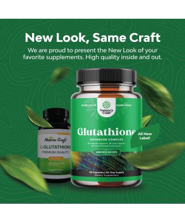 Glutathione Amino Acid Supplement - Liver & Immune Support with Milk Thistle Extract - 60 Servings - Buy Online on GoSupps.com