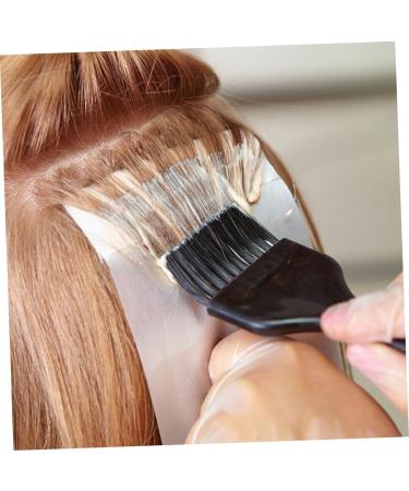 Homoyoyo Lot De 100 Feuilles Isolantes Pour Teinture Capillaire Applicateur De Couleur Capillaire Peigne Balayage Surligneur Transparent Planche De Coloration Film - Buy Online on GoSupps.com
