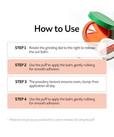 PESTLO Saferecipe No Sebum Grinding Sun Pact SPF 50+ | Hypoallergenic Sebum Control Sunscreen - 0.63oz/18g - Buy Online on GoSupps.com