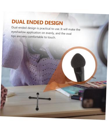 Beavorty 30pcs Double Ended Eye Shadow Stick Eyebrow Brush Applicator Makeup Eyeshadow Makeup Tools - Buy Online on GoSupps.com