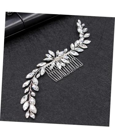 Beaupretty Accessories hair comb decorative hair combs wedding hair Tiara Leaf Hair Pin Hair Side Combs Bridal Headdress Bridal Hair Comb wedding hair accessories Horse eye decorate Comb - Buy Online on GoSupps.com