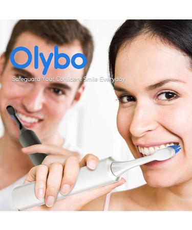 Olybo Sonic Toothbrush Replacement Brush Heads - Z-black - Buy Online on GoSupps.com
