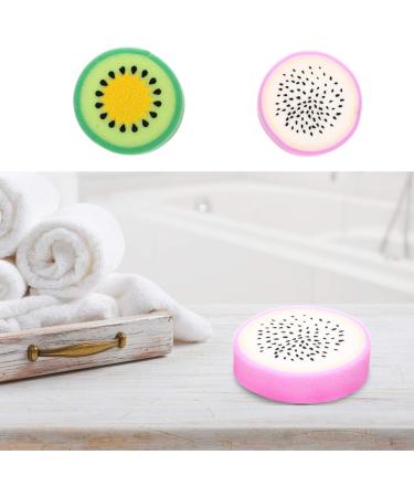 FRCOLOR 4pcs Fruit Bath Sponge Set - Exfoliating Loofah for Kids & Newborns | Soft Shower Scrubber for Face & Body | Ideal for Bath Time - Fast International Shipping - Buy Online on GoSupps.com