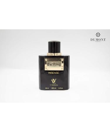 Dumont Exciting Insense - 3.4 oz - Eau De Parfum Unisex Perfume for Men & Women - Lemon Herb Honey Amber & Chocolate Scent - Long Lasting Cologne Mist & Body Spray - for Him & Her - Buy Online on GoSupps.com