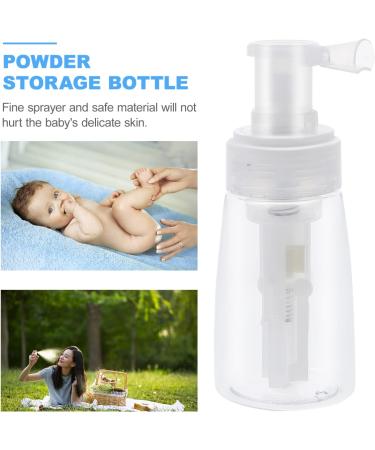 COHEALI Travel Spray Bottle - Portable Baby Talcum Powder Dispenser & Body Wash Container - White - Buy Online on GoSupps.com