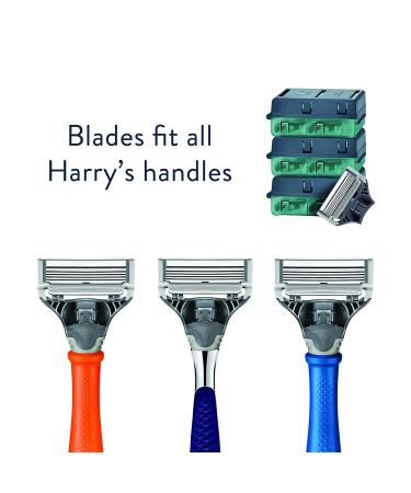 Harry's Winston Shaving Set for Men - 5 Blade Razor with Precision Trimmer, 3 Refills, Travel Cover & Shave Gel - 6pc Set - Buy Online on GoSupps.com