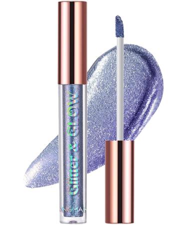 Liquid Shimmer Eyeshadow - Chameleon Gloss Eyeshadow | Liquid High-pigmented and Waterproof Long Lasting Quick-Drying Eyeshadow Holographic Eyeshadow Tmay 07# - Buy Online on GoSupps.com