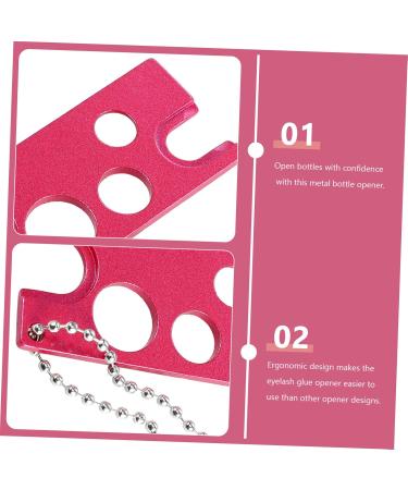 MAGICLULU 1 Set Grafting Eyelash Tool Lash Glue Replacement Caps Lash Bottle Plug Eyelash Glue Plugs Grafting Eyelash Glue Plug Opener for Caps Eyelash Glue Tips Eyelash Glue Bottle Stopper 5.90X2.60X0.20CM - Buy Online on GoSupps.com