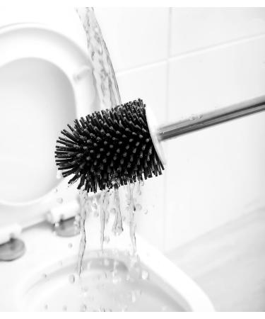 Power 24 Hour Original Thick Bleach Kills 99.9% Bacteria Pack of 6 With EMBO Silicon Toilet Brush - Buy Online on GoSupps.com