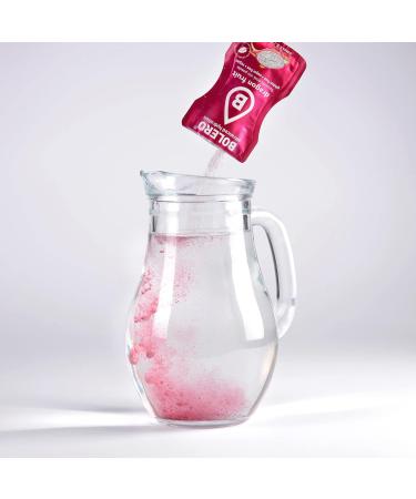 Bolero DRAGON FRUIT 24x3g | Sugar Free Juice Powder Sweetened with Stevia + Vitamin C | for Kids & Sports | Gluten Free Veg - Buy Online on GoSupps.com
