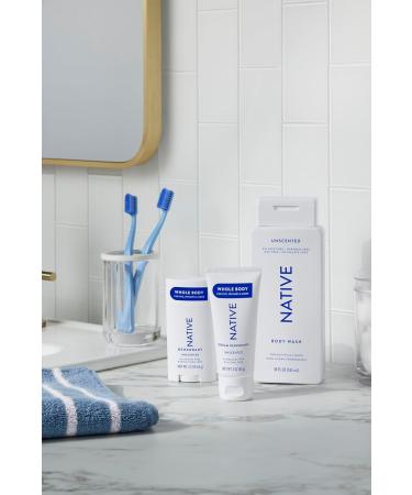 Native Whole Body Deodorant Cream Contains Naturally Derived Ingredients Deodorant for Women & Men | 72 Hour Odor Protection Aluminum Free with Coconut Oil and Shea Butter | Unscented - Buy Online on GoSupps.com