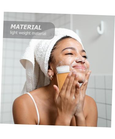 WOFASHPURET Beech Wood Facial Cleansing Brush Skincare Brush Face Exfoliator Brush Cleansing Brush for Face Facial Brush Exfoliating Brush Face Brush Facial Cleaning Brush Fiber Soft Fur Scrub - Buy Online on GoSupps.com
