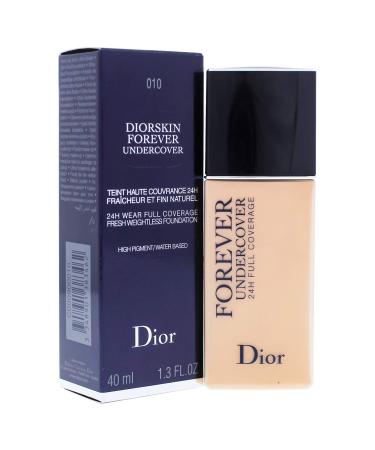 Dior Diorskin Forever Undercover Foundation - 010 Ivory 010 Ivory 1.30 Fl Oz (Pack of 1) - Buy Online on GoSupps.com