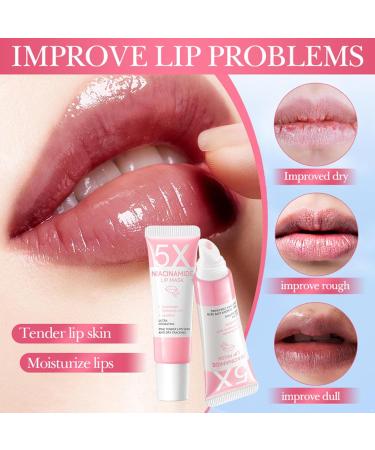 Non Sticky Lip Balm for Women 10 Gram Hydrating Formula with Sheer Wash of Color Nicotinamide One Size One Size Nicotinamide - Buy Online on GoSupps.com