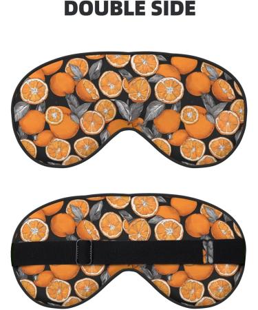 Buy Reusable Sleep Mask Eye for Better Sleep | Soft Blackout Eye Masks for Travel & Gifts - Colorful Peach for Women & Men - Buy Online on GoSupps.com