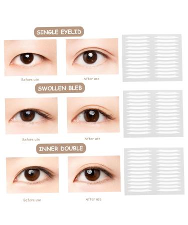 Angoily 30 Sheets Double Sided Double Eyelid Sticker Professional Makeup Tool Stickers Double Side Tape Double Side Eyelid Sticker Invisible Double Eyelid Tape Girl Double Eyelid Tape Eyes - Buy Online on GoSupps.com
