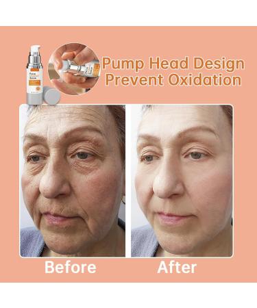 Vitamin Super C Serum for Women 70+ | Anti-Aging Face Serum with Niacinamide Hyaluronic Acid & Caffeine | Smooths Skin & Reduces Dark Spots - 30ML - Buy Online on GoSupps.com