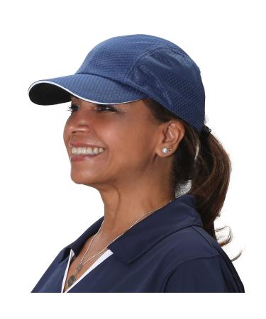 TrailHeads Women's Race Day Running Cap-Performance Hat Navy One Size