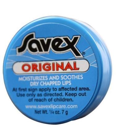 Savex Lip Balm Original 0.25 oz (Pack of 6)#