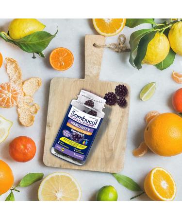 Sambucol Black Elderberry Immunity Gummies | Immune Support & Antioxidant | Quickly Relieves Cold & Flu Symptoms | Ideal for Families | Gluten Free | 90 Gummies Black Elderberry 90 count (Pack of 1) - Buy Online on GoSupps.com