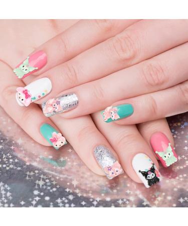 144pcs 3D Kawaii Resin Nail Charms - Nail Art Decorations & Crafts Supplies - Buy Online on GoSupps.com