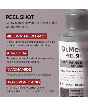 Dr.Melaxin Peel Shot Glow Ampoule exfoliante pour le visage et le corps 80 ml Pour tous les types de peau Cor enne - Buy Online on GoSupps.com