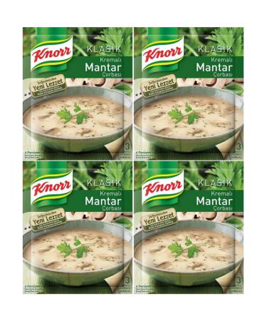 Pufai Grocery Creamy Mushroom Soup, 65g, 4-Pack