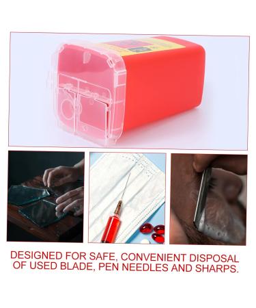 Coophya Donor Mini-Razor Travel Dispenser | 1stk Leaf Shaver & Sharp Objects Disposal Case - International Shipping Available - Buy Online on GoSupps.com
