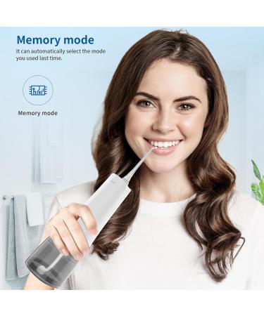 27 Superstore Portable Water Dental Flosser - 300 ML Electric Oral Irrigator | Rechargeable Waterproof Teeth Cleaning Travel Tool - Buy Online on GoSupps.com