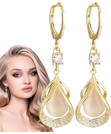 Anulely Magnetic Earrings - Slimming Lymph Flow Crystal Drop Earrings for Women | Boost Weight Loss & Enhance Wellness - Buy Online on GoSupps.com