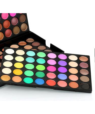 120 Colors Eyeshadow Palette Long Lasting Glitter Matte Eye Shadow Palette for Eye Makeup - Buy Online on GoSupps.com