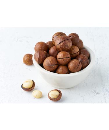 Macadamia Nut Halves & Pieces 2lbs | Non-GMO Raw Unsalted Kosher Vegan | Keto Snack & Baking | Healthy Fats | Salad & Yogurt Topper - Buy Online on GoSupps.com